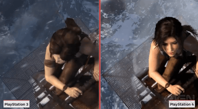 Tomb Raider PS4/PS3 karşılaştırması