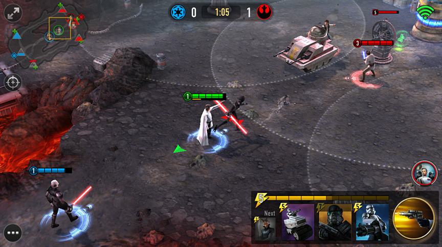 Star Wars Force Arena Mobil Oyunu
