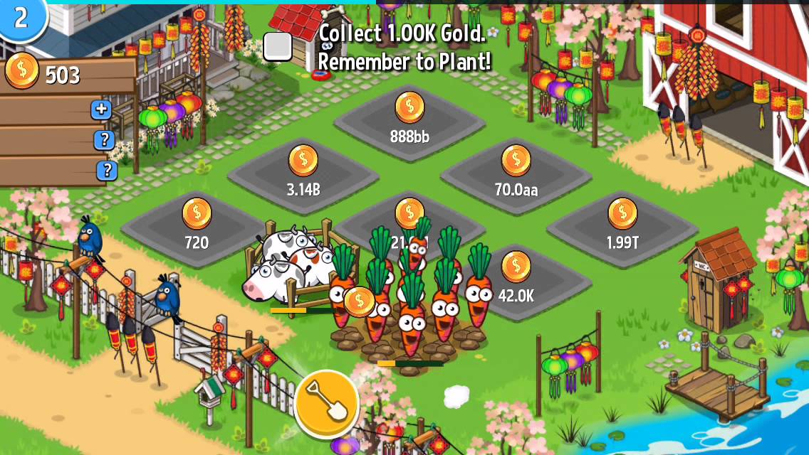 golden farm : idle farming game